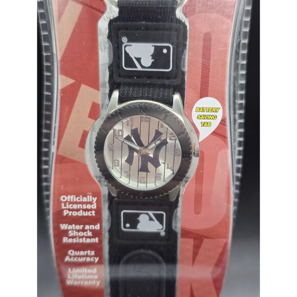 Game Time MLB Rookie Series NY Yankees Water Resistant Watch Adjustable Band New - Picture 3 of 10